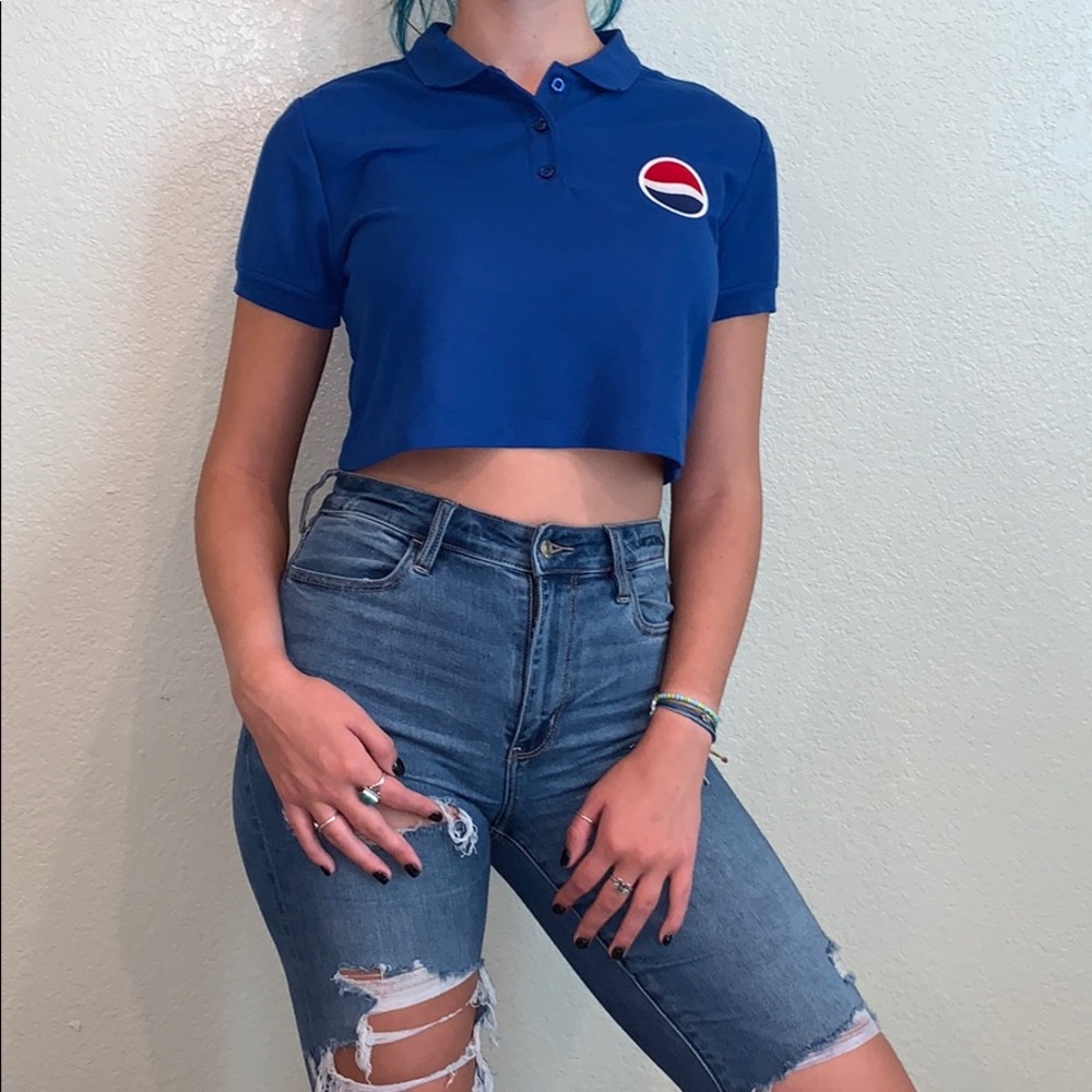 Pepsi Crop Top